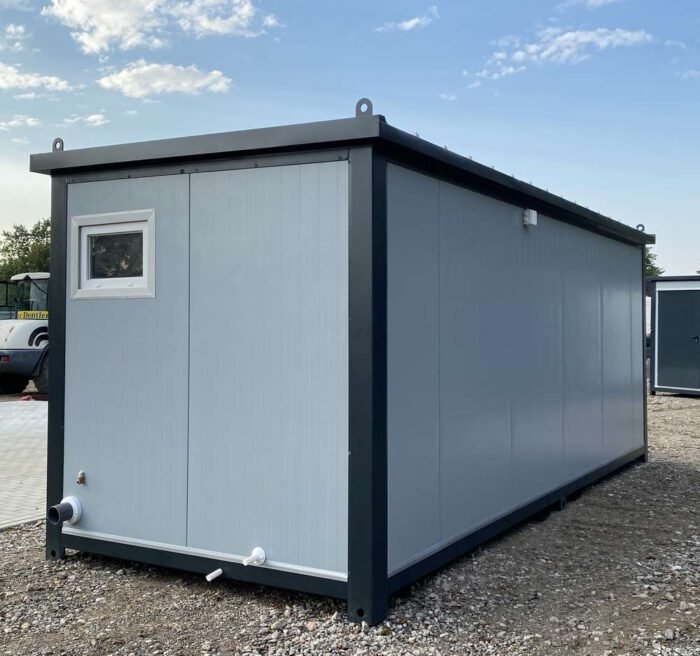 Oficina contenedor 6,00 x 2,40m con WC, ducha y cocina americana - Imagen 6