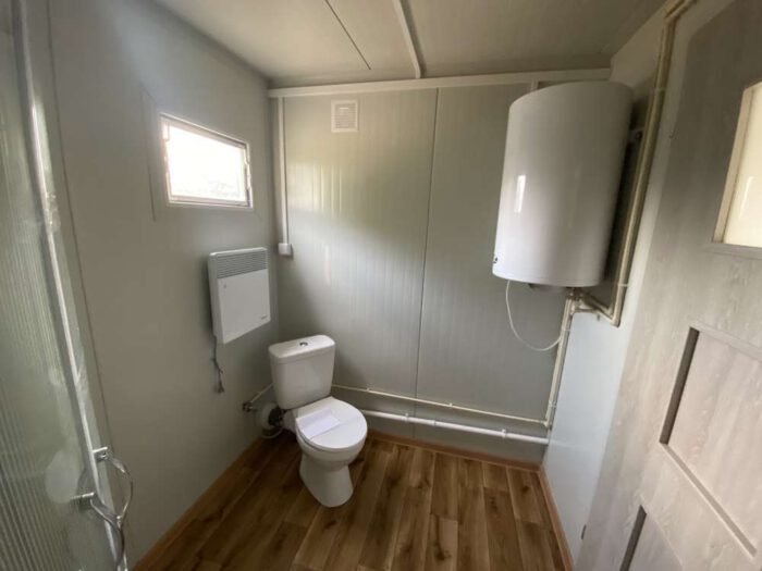 Oficina contenedor 6,00 x 2,40m con WC, ducha y cocina americana - Imagen 12