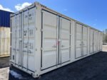 Contenedor de almacenamiento de 40 pies High Cube, de un solo viaje, con puertas laterales - Imagen 3