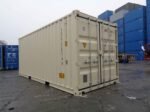 Contenedor de envío de 20 pies con puertas dobles - Imagen 2