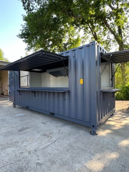 Contenedor para bar / food truck / restaurante / quiosco / pizzería / guinguette / snack bar