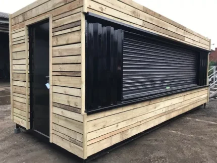Contenedor de salida 20ft x 8ft Cladded Food/Drink