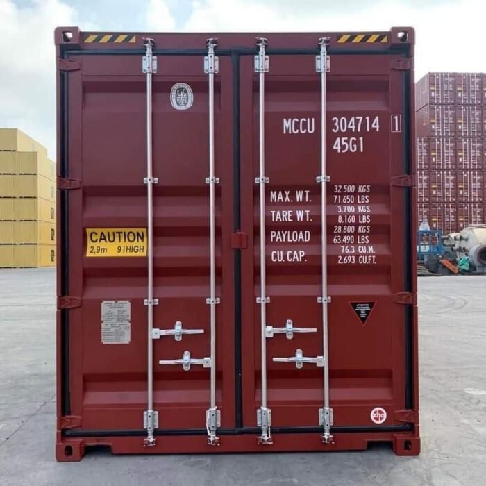 Nuevo contenedor de envío de 40 pies HC en venta - Imagen 2