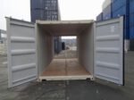 Contenedor de envío de 20 pies con puertas dobles - Imagen 4