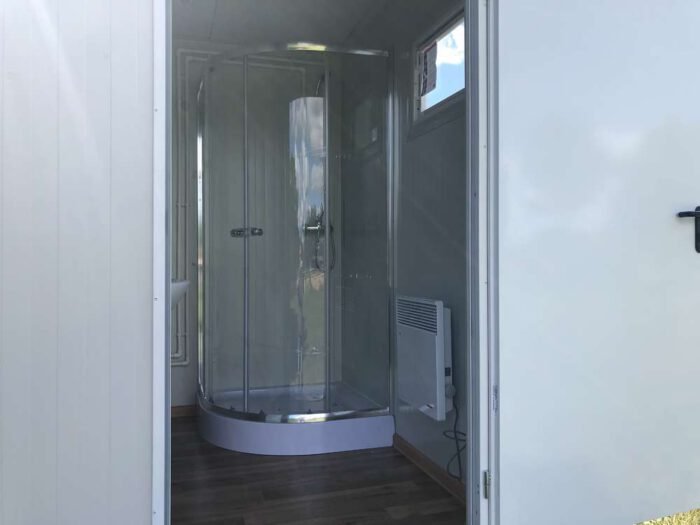 Contenedor sanitario + WC + ducha + cisterna - Imagen 8