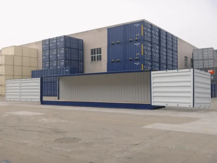 Cubo alto de contenedor de acceso lateral completo de 40 pies (9′ 6″ de altura) - Imagen 1