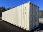 Contenedor de almacenamiento de 40 pies High Cube, de un solo viaje, con puertas laterales