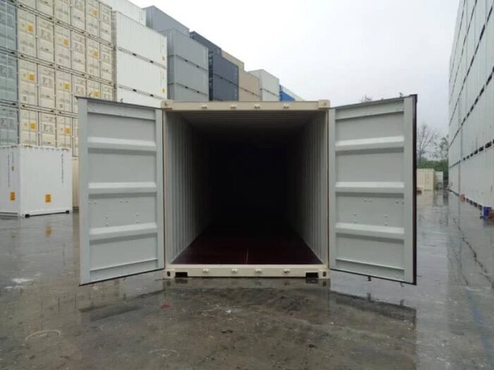 Contenedor marítimo de 40 pies beige – nuevo - Imagen 3