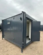 Edificio portátil de 13 x 9 pies con 2 + 1 aseos antivandálicos - Imagen 10
