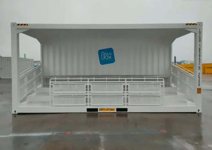 Stand de Contenedores Escalonados de 20 - Imagen 2