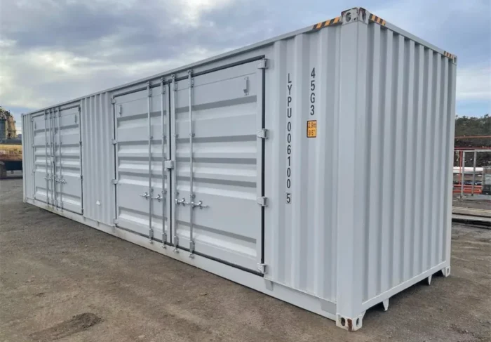Contenedor marítimo High Cube de 40 pies con 4 puertas laterales - Imagen 1